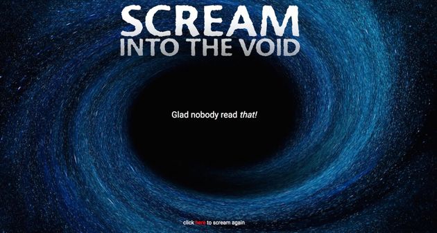 Have Something Awful To Say? Scream Into The Void With John Oliver ...