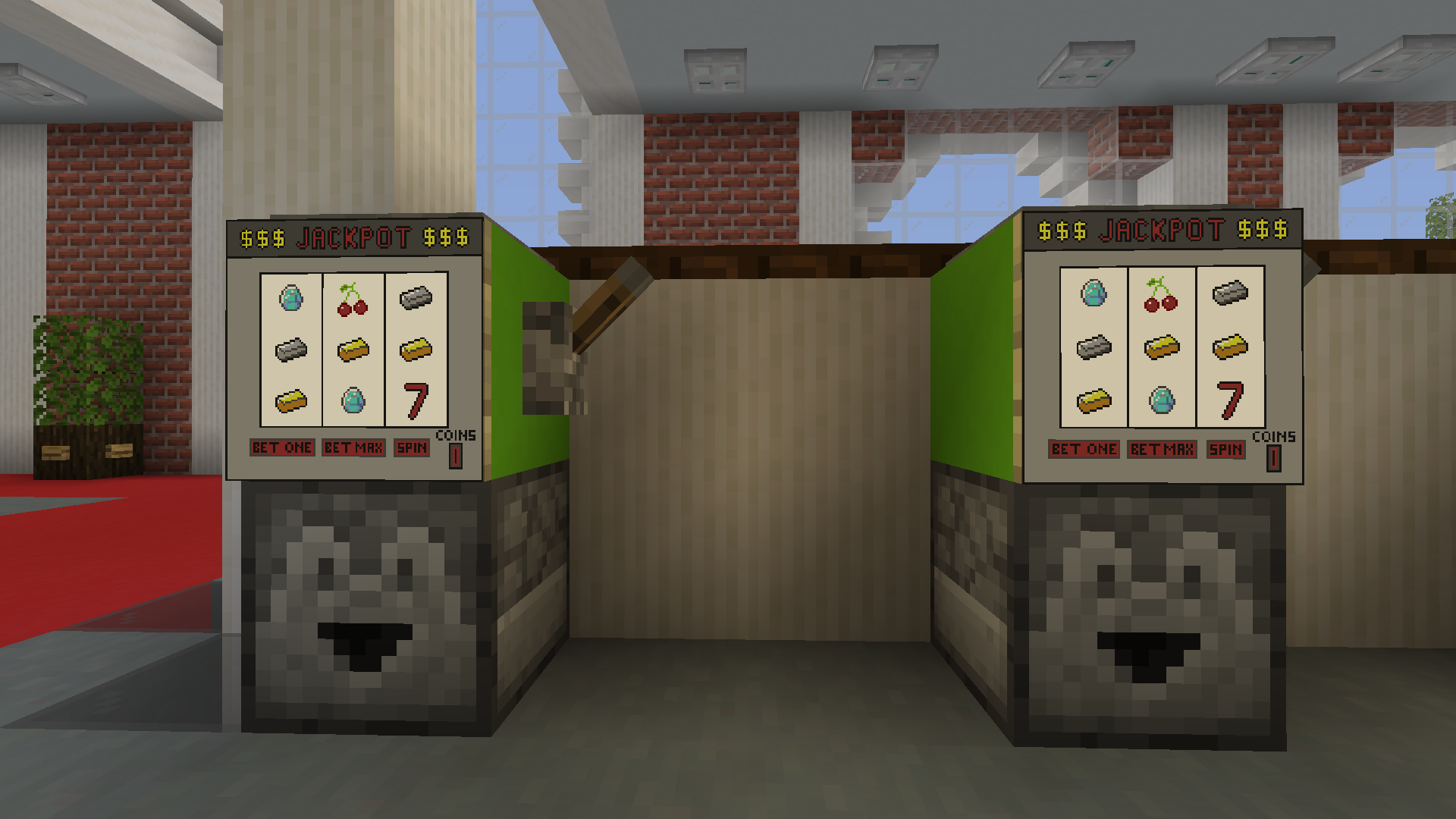 slot machine minecraft slot machine minecraft