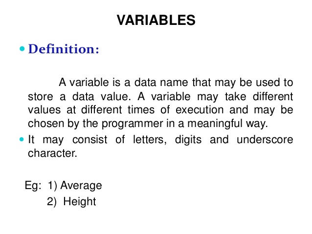 https://www.slideshare.net/KamalAcharya/data-types-and-variables