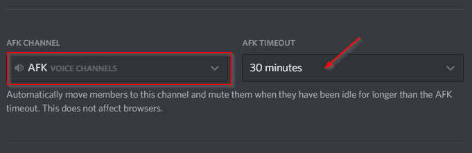 How To Create AFK Channel In Discord