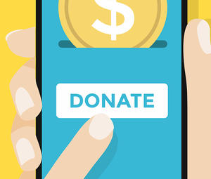 How to make money blogging for beginners this is the poster of the donation
