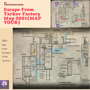 Escape From Tarkov Factory Map 2021{MAP TOUR}
