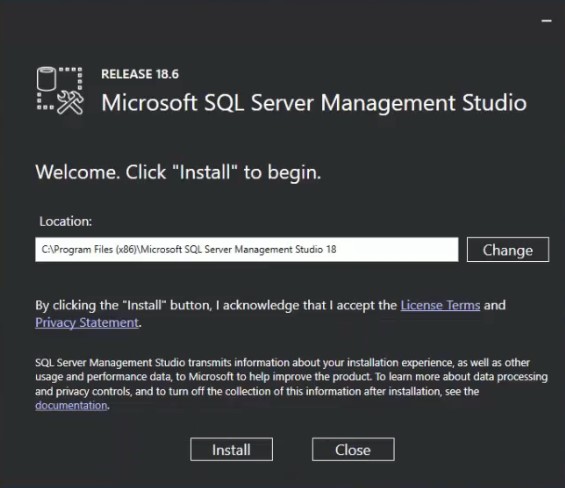 MSSQL SERVER MANAGEMENT STUDIO